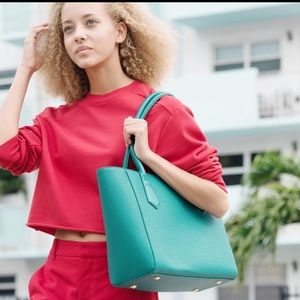 Dagne Dover Signature tote classic in Palm